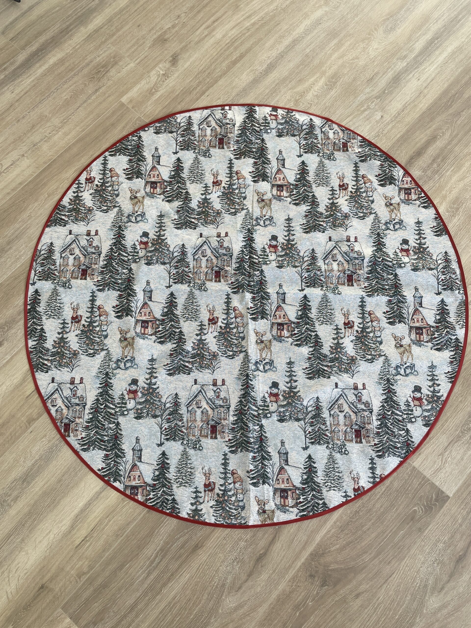 Juletræstæppe